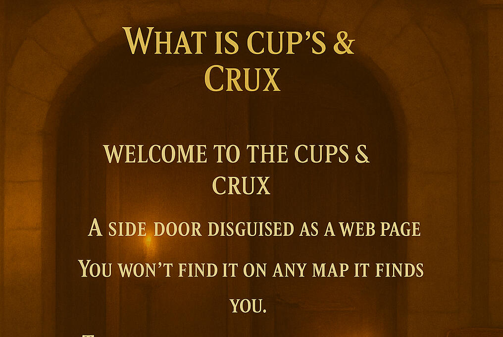 Cups & crux